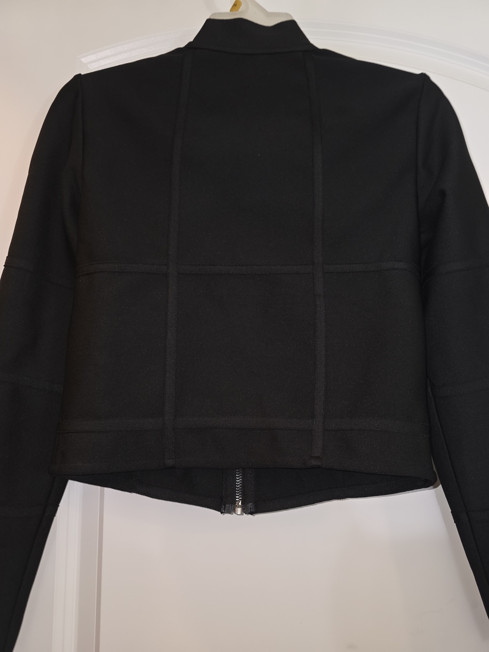 Black Napoleon Style Gold Accent Military Jacket - Picture 7 of 9